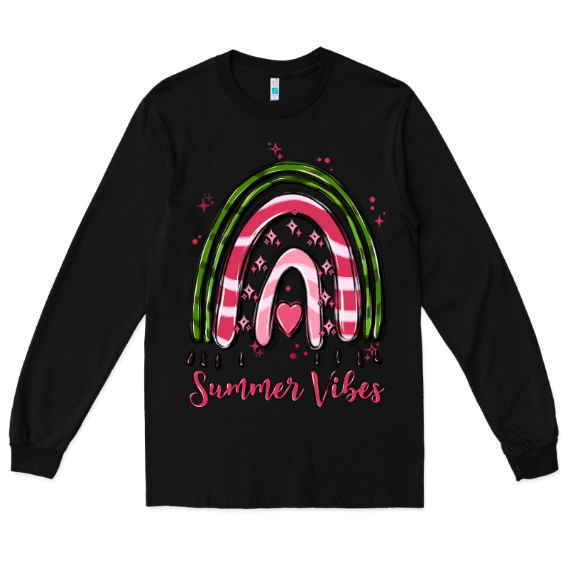 Summer Vibes Long Sleeve Tee by MaliasSmallBusiness | Teevron