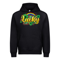Black Lucky St. Patrick's Day Urban Hoodie - HowdyJamesFarm