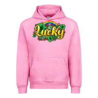 Fuchsia Pink Lucky St. Patrick's Day Urban Hoodie - HowdyJamesFarm