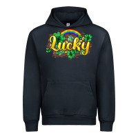 Navy Lucky St. Patrick's Day Urban Hoodie - HowdyJamesFarm