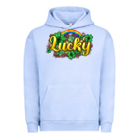 Pigment Grape Ice Lucky St. Patrick's Day Urban Hoodie - HowdyJamesFarm