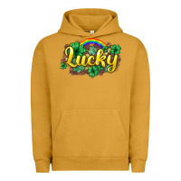 Pigment Peanut Butter Lucky St. Patrick's Day Urban Hoodie - HowdyJamesFarm