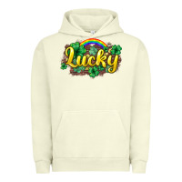 Pigment Pistachio Lucky St. Patrick's Day Urban Hoodie - HowdyJamesFarm