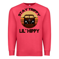 Cardinal Stay Trippy Lil Hippy Premium Sweatshirt - Bettercallsaul