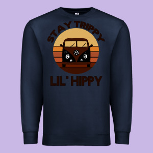 Stay Trippy Lil Hippy Premium Sweatshirt Designed By Bettercallsaul