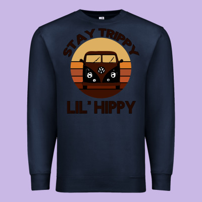 Stay Trippy Lil Hippy Premium Sweatshirt Designed By Bettercallsaul