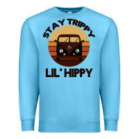 Ocean Blue Stay Trippy Lil Hippy Premium Sweatshirt - Bettercallsaul