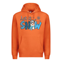 Carrot let it snow snowman coffee Premium Hoodie - JahusDesignShop