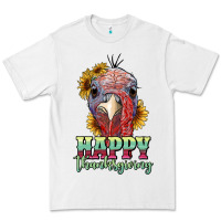 White happy thanksgiving turkey Premium Tee - RanaPortraitStore