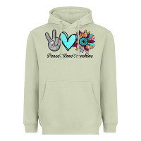 Matcha Peace Love Sunshine Heavyweight Hoodie - Bettercallsaul