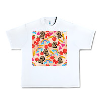 White back to school seamless pattern 2 (3600x3600) Urban Heavy Tee - AdoDesignShop