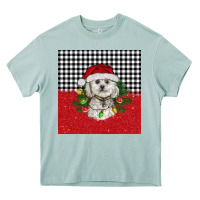 Arona Christmas Bichon frise dog Heavy Core Tee - BarkalooDesign