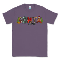 Lavender western christmas santa claus sunflowers and cactus Classic Tee - Jasminsmagicworld