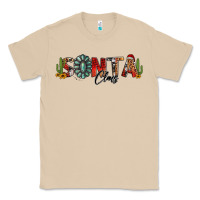 Mushroom western christmas santa claus sunflowers and cactus Classic Tee - Jasminsmagicworld