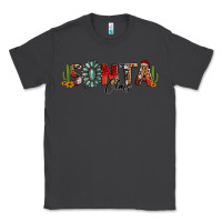 Smoke western christmas santa claus sunflowers and cactus Classic Tee - Jasminsmagicworld