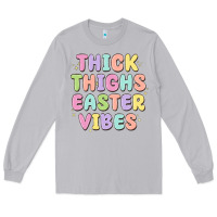 Moon Dust thicks thighs easter vibes Long Sleeve Tee - MaliasSmallBusiness