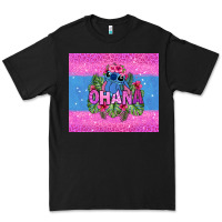 Black ohana stitch Premium Tee - Zillion Design Studio