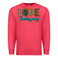 Cardinal love thanksgiving turkey Premium Sweatshirt - RanaPortraitStore