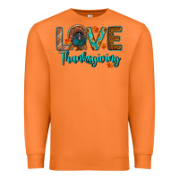 Carrot love thanksgiving turkey Premium Sweatshirt - RanaPortraitStore