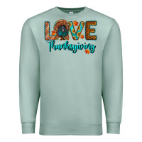 Seafoam love thanksgiving turkey Premium Sweatshirt - RanaPortraitStore