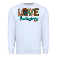 White love thanksgiving turkey Premium Sweatshirt - RanaPortraitStore