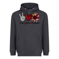 Smoke peace love sunflower Heavyweight Hoodie - Bettercallsaul