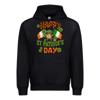 Black happy st patricks day Urban Hoodie - CowGirlArtShop
