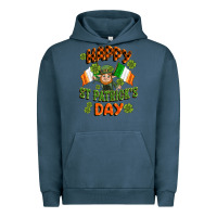 Pigment Midnight Navy happy st patricks day Urban Hoodie - CowGirlArtShop