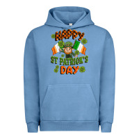 Pigment Pebble Blue happy st patricks day Urban Hoodie - CowGirlArtShop