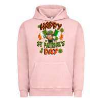 Pigment Salmon happy st patricks day Urban Hoodie - CowGirlArtShop