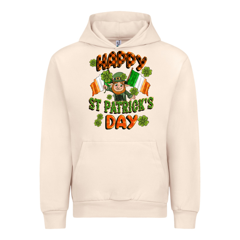 Happy St Patricks Day Urban Hoodie by CowGirlArtShop | Teevron