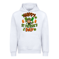 White happy st patricks day Urban Hoodie - CowGirlArtShop