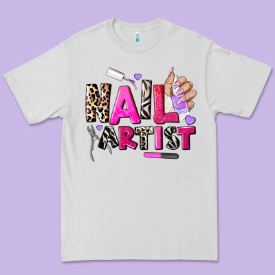 Nail Artist Premium Tee Designed By Adodesignshop