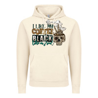 Vintage Artic i like my coffee black like my soul Vintage Hoodie - Jasminsmagicworld