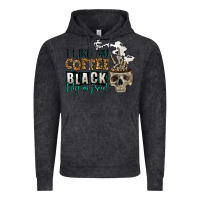 Vintage Black i like my coffee black like my soul Vintage Hoodie - Jasminsmagicworld