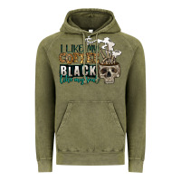 Vintage Olive i like my coffee black like my soul Vintage Hoodie - Jasminsmagicworld