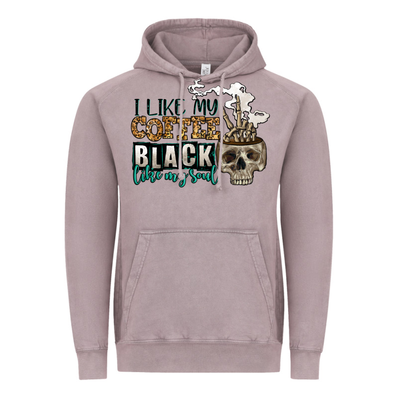 I Like My Coffee Black Like My Soul Vintage Hoodie by Jasminsmagicworld | Teevron