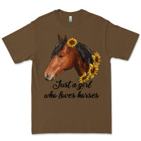 Cacao just a girl who loves horses Premium Tee - RanaPortraitStore