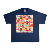 Back To School Seamless Pattern 3 (3600x3600) Urban Heavy Tee | Teevron