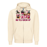 Sandshell No you hang up coffee cups Zipper Hoodie - MaliasSmallBusiness
