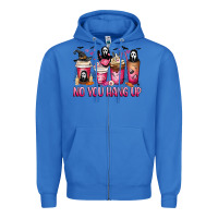 True Royal No you hang up coffee cups Zipper Hoodie - MaliasSmallBusiness