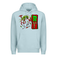 Blue Mist Christmas Character Nurse Premium Hoodie - NancyCooperArtShop