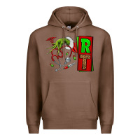 Chestnut Christmas Character Nurse Premium Hoodie - NancyCooperArtShop