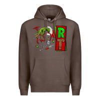Coffee Christmas Character Nurse Premium Hoodie - NancyCooperArtShop