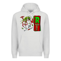 Dove Grey Christmas Character Nurse Premium Hoodie - NancyCooperArtShop