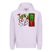 Lilac Christmas Character Nurse Premium Hoodie - NancyCooperArtShop
