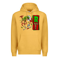 Mustard Christmas Character Nurse Premium Hoodie - NancyCooperArtShop