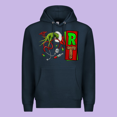 Christmas Character Nurse Premium Hoodie Designed By Nancycooperartshop