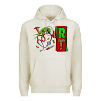 Oatmeal Heather Christmas Character Nurse Premium Hoodie - NancyCooperArtShop