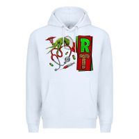 White Christmas Character Nurse Premium Hoodie - NancyCooperArtShop